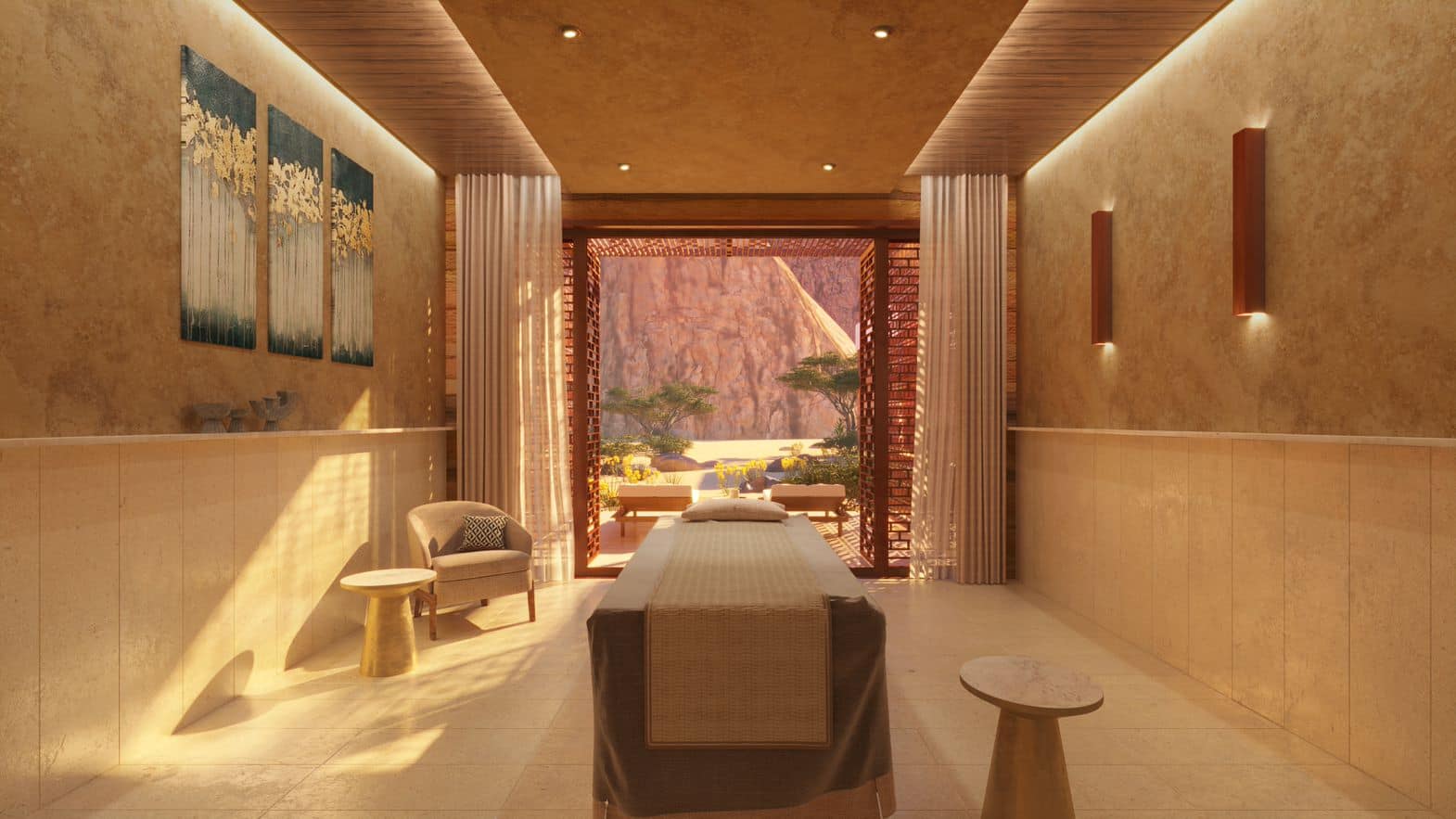 Luxury Spa Wellbeing Alula Saudi Arabia Banyan Tree