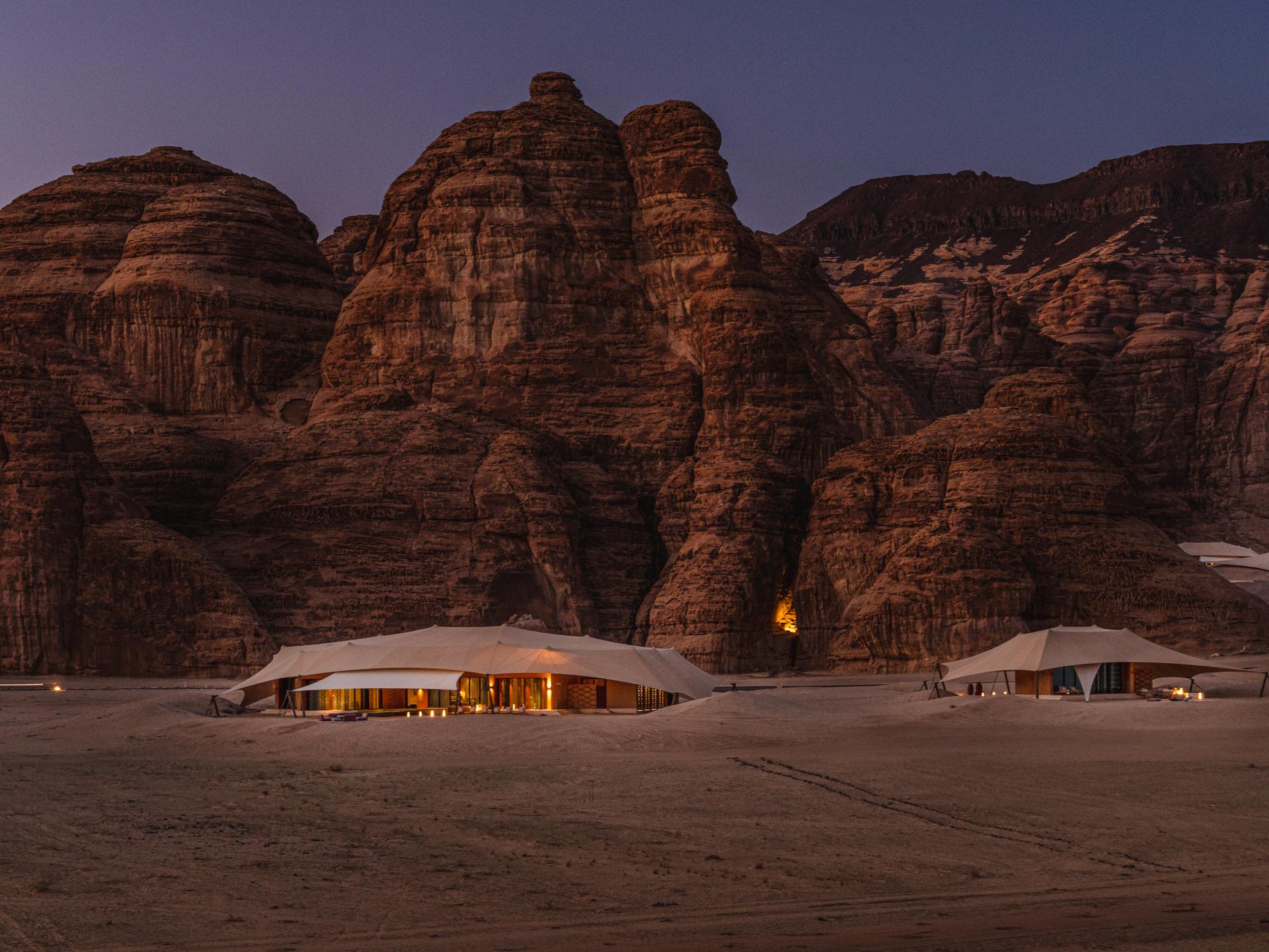 Banyan Tree AlUla evening