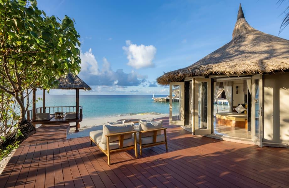 Grand Beachfront Pool Villa Exterior