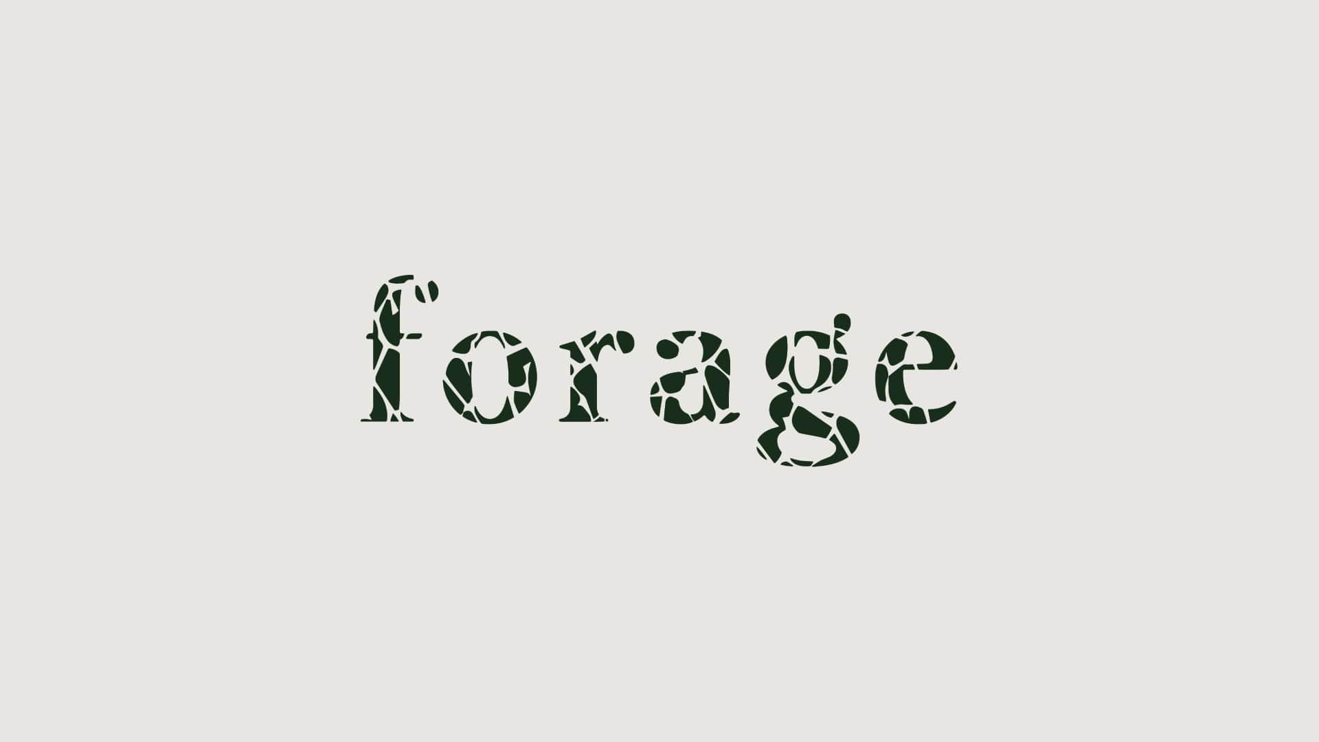 Forage Logo